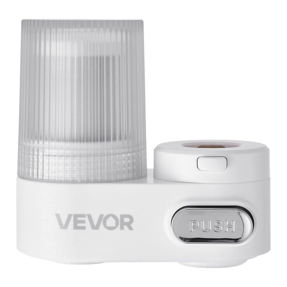 Faucet Mount Water Filters Sink Water Purifier For Kitchen White Vertical