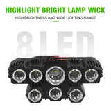 Super Bright Fishing Lights 5 Heads Long-Range Headlamps