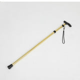 Aluminum trekking poles Folding telescopic ultralight four sticks off-road hiking outdoor walking stick portable old cane