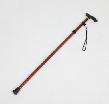 Aluminum trekking poles Folding telescopic ultralight four sticks off-road hiking outdoor walking stick portable old cane