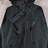 Multi-Zipper Pocket Technical Wind Jacket