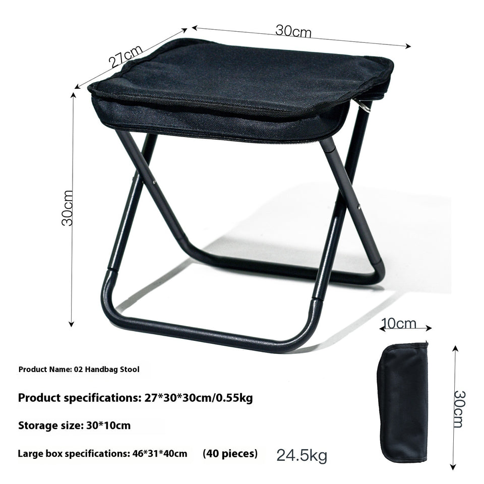 Outdoor Lightweight Foldable Camp Chair Stool