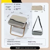 Outdoor Lightweight Foldable Camp Chair Stool