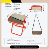 Outdoor Lightweight Foldable Camp Chair Stool